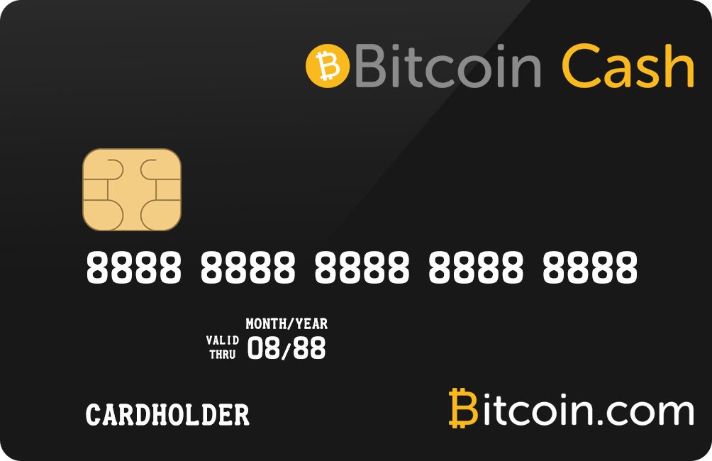 Выход карты Visa для Bitcoin Cash